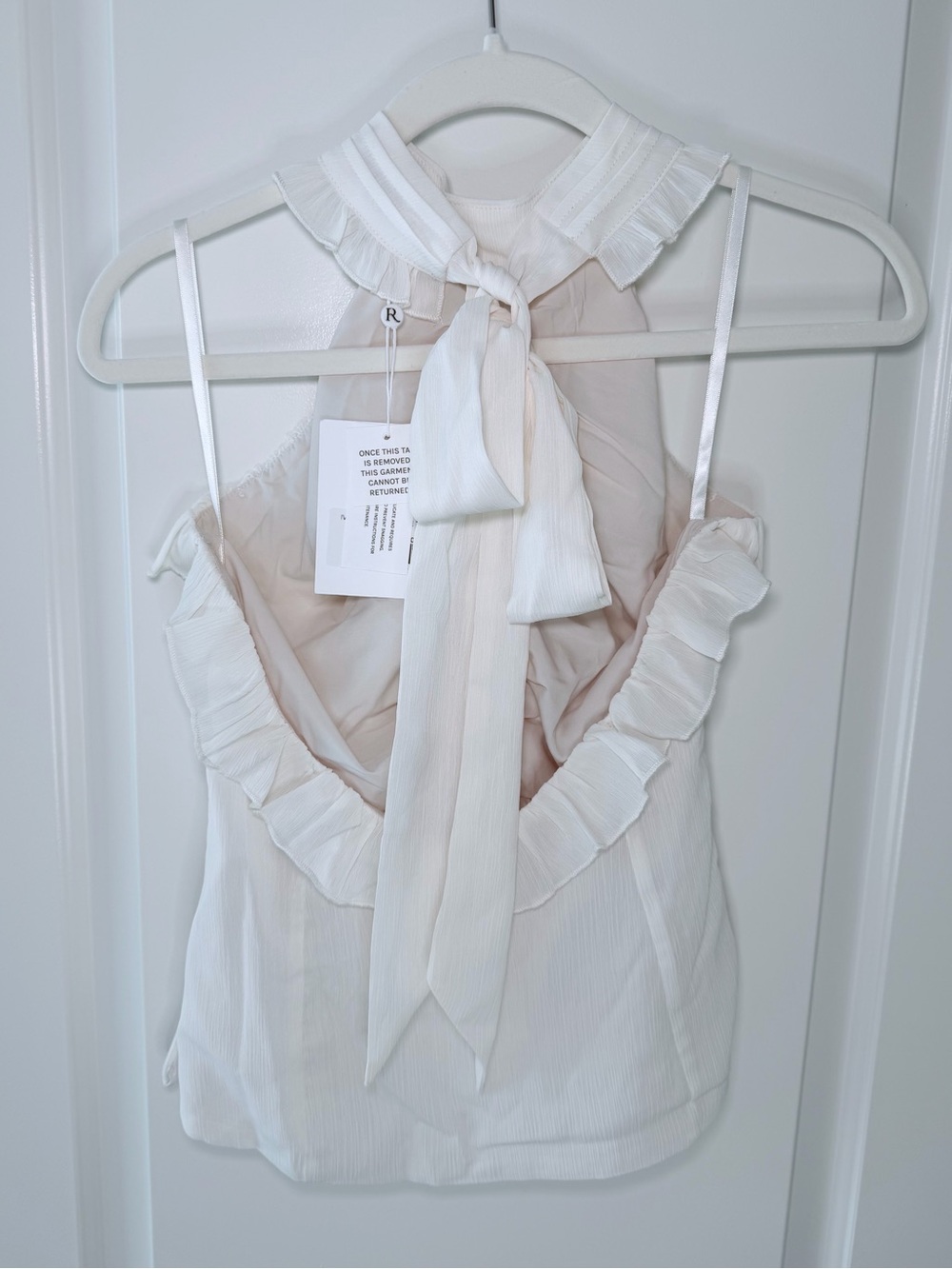 Runaway The Label - Ivy High Neck Ruffle Top - Picture 5 of 7